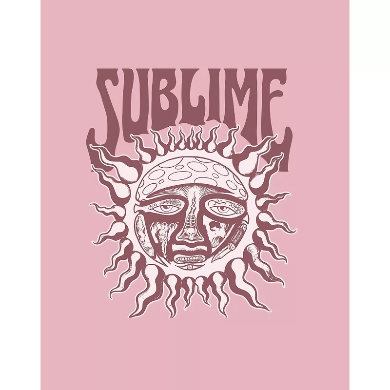 Sublime Pink Sun T Shirt