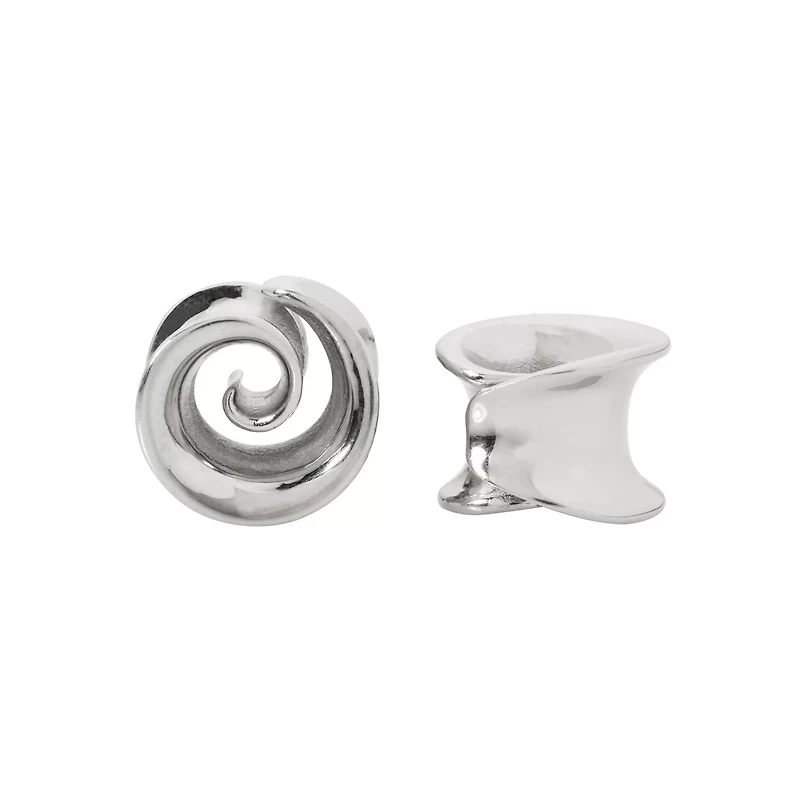 Silvertone Swirl Tunnels