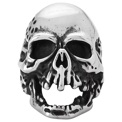 Skull Head 3D Ring