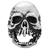Skull Head 3D Ring