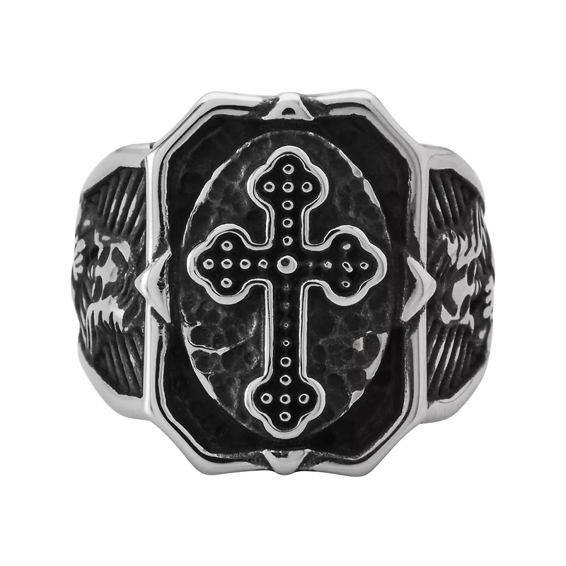 Cross Signet Ring