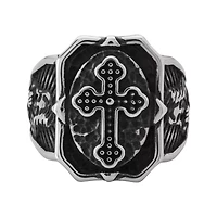 Cross Signet Ring