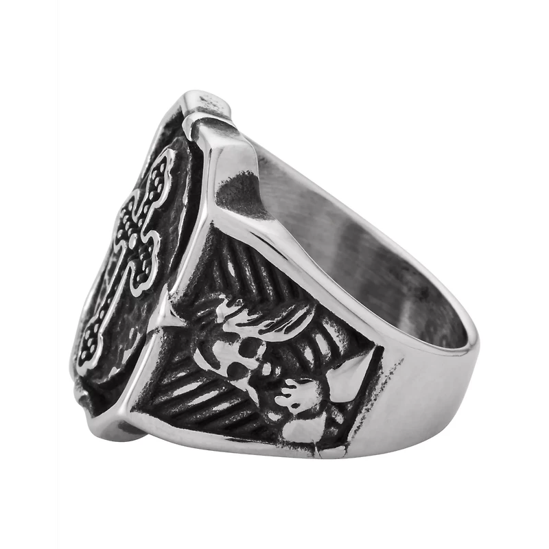 Cross Signet Ring