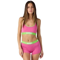 PSD Pink and Green Boyshorts