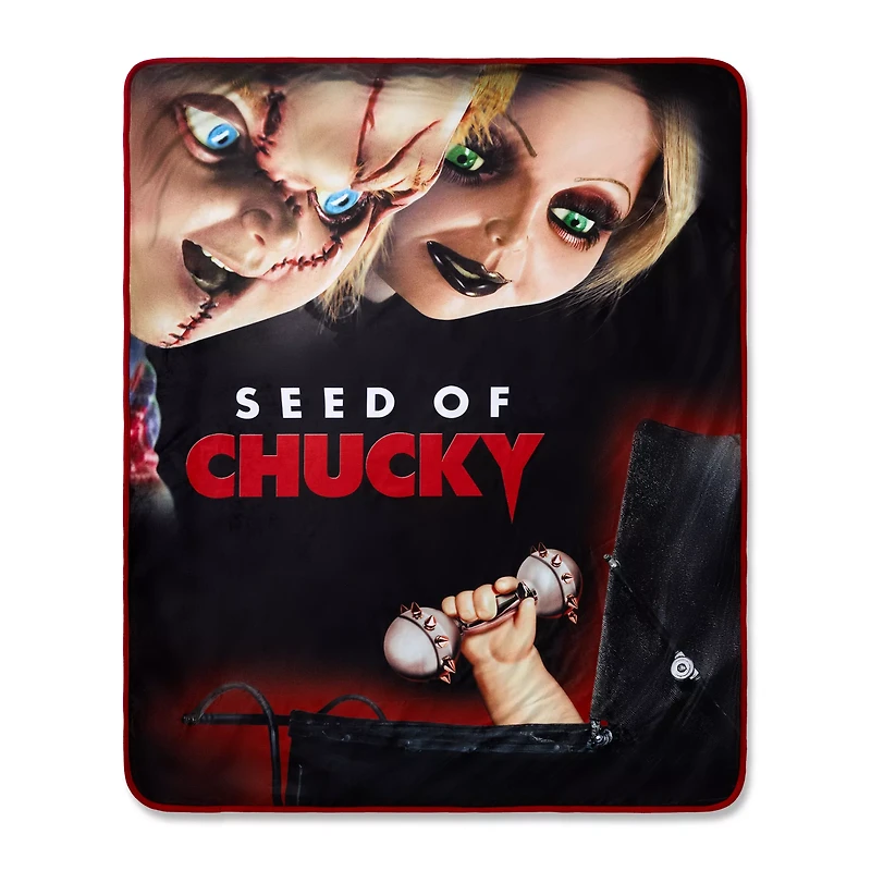 Seed of Chucky Fleece Blanket