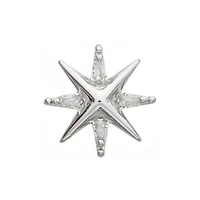 Silver Star Cartilage Stud - 18 Gauge