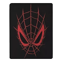 Spider-Man Web Head Fleece Blanket