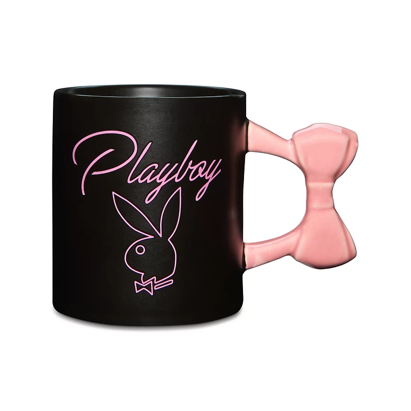 Playboy Bow Handle Coffee Mug - 19.5 oz.