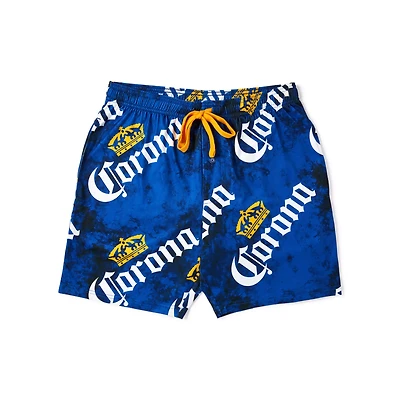 Blue Corona Logo Lounge Shorts