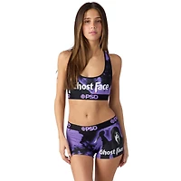 PSD Purple Ghost Face Boyshorts