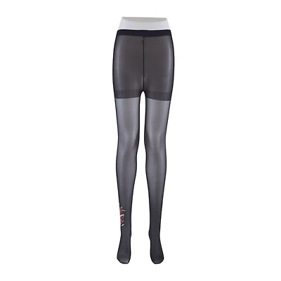 Rose Tattoo Tights - Ed Hardy