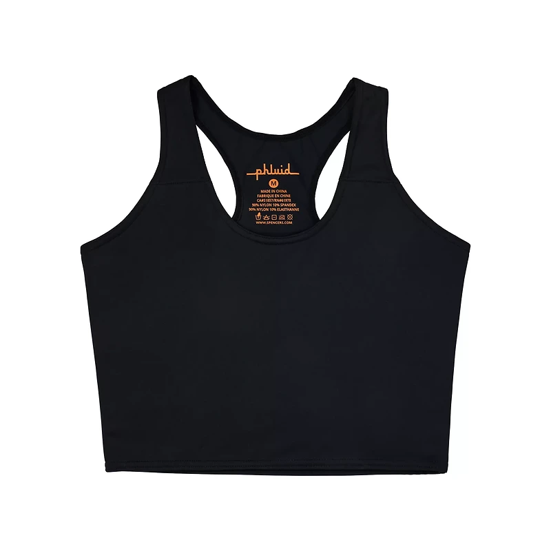 Phluid Black Genderfluid Racerback Chest Compression Binder
