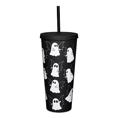 Ghost Bat Cup with Straw - 20 oz.