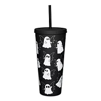 Ghost Bat Cup with Straw - 20 oz.