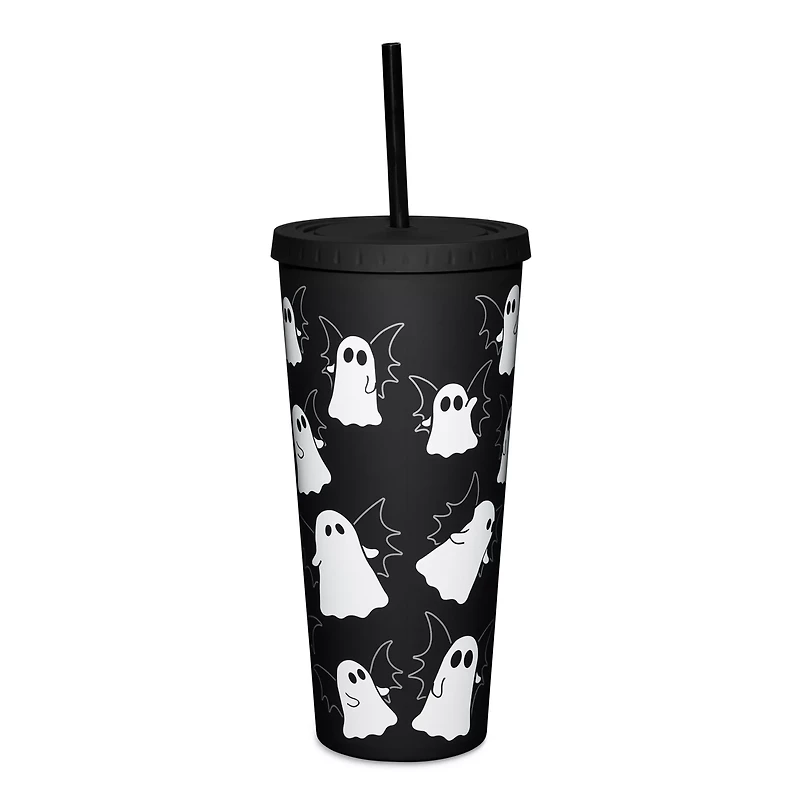 Ghost Bat Cup with Straw - 20 oz.