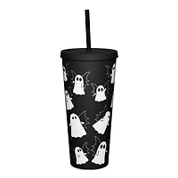 Ghost Bat Cup with Straw - 20 oz.