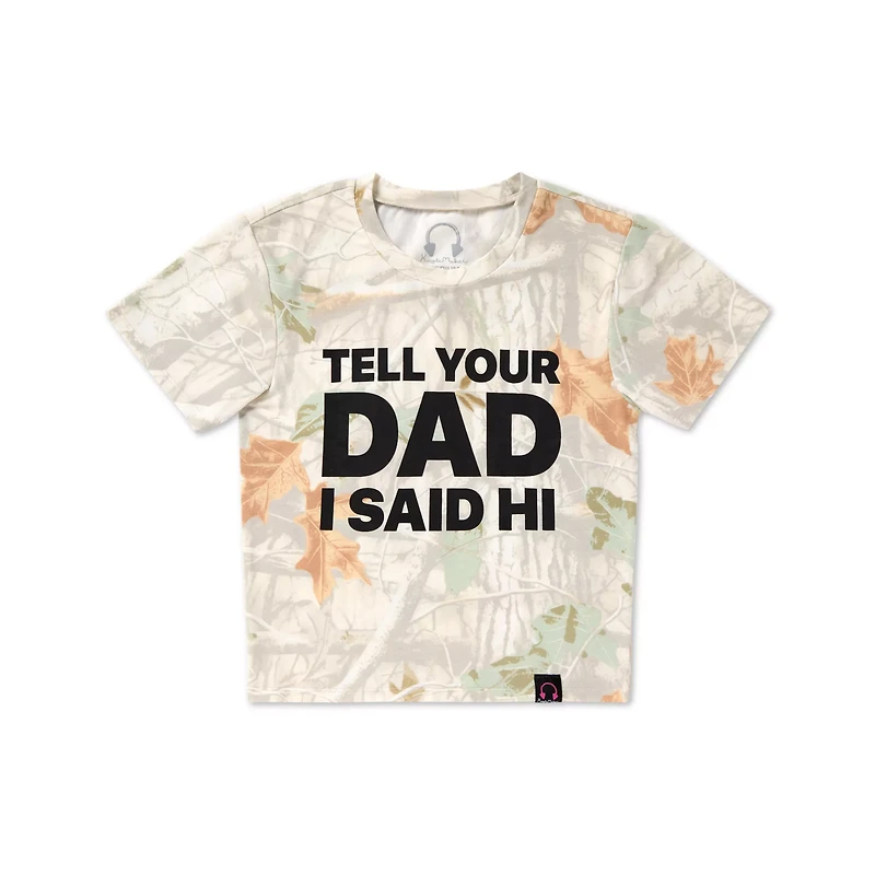 Tell Your Dad I Said Hi Baby T Shirt - Kayla Malecc