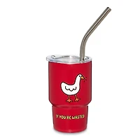 Honk If You're Wasted Mini Tumbler with Straw - 3 oz.