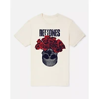 Deftones Skull Roses T Shirt