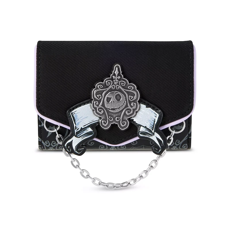Jack Skellington Badge Trifold Wallet - The Nightmare Before Christmas