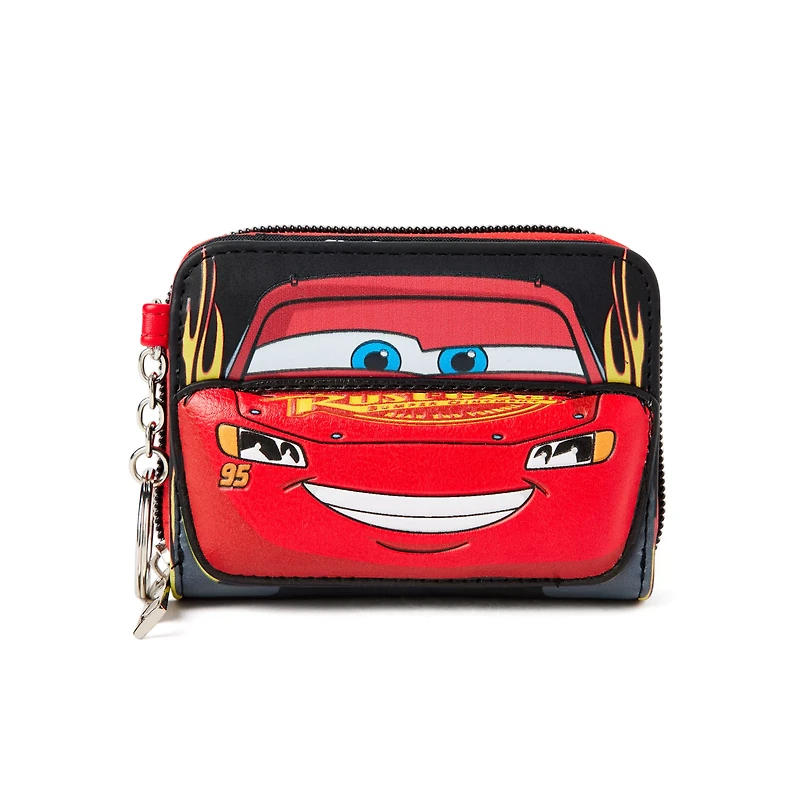 Lightning McQueen Face Zip Wallet - Cars