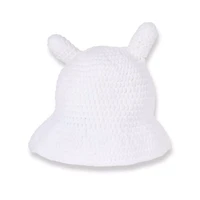 Finn 3D Ears Thick Knit Bucket Hat - Adventure Time