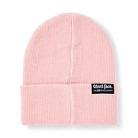 Pink Guess Who Cuff Beanie Hat - Ghost Face