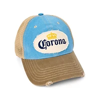 Corona Distressed Trucker Hat