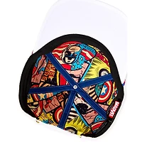 Captain American Shield Snapback Hat - Marvel