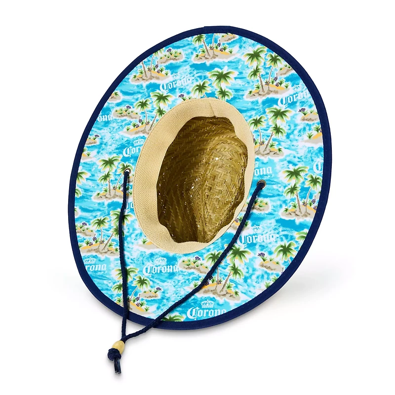 Corona Straw Lifeguard Hat