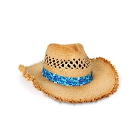 Corona Distressed Straw Cowboy Hat