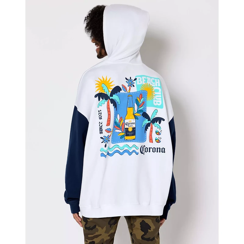 Beach Club Hoodie - Corona