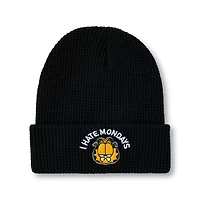 I Hate Mondays Knit Cuff Beanie Hat - Garfield