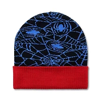 Spider-Man Web Cuff Beanie Hat