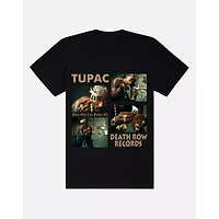 Tupac Death Row Records T Shirt