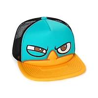 Perry the Platypus Glow in the Dark Trucker Hat - Phineas and Ferb
