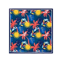 Palm Trees Sun Print Bandana - Corona