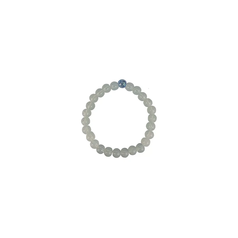 Translucent and White Long Distance Bracelets