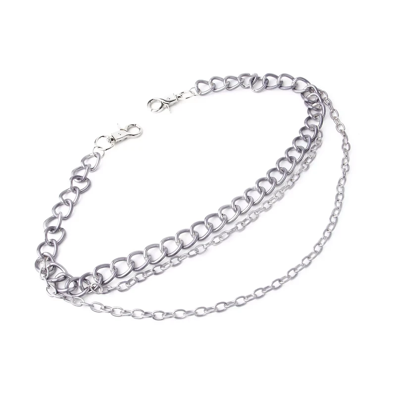Silvertone Wallet Chain
