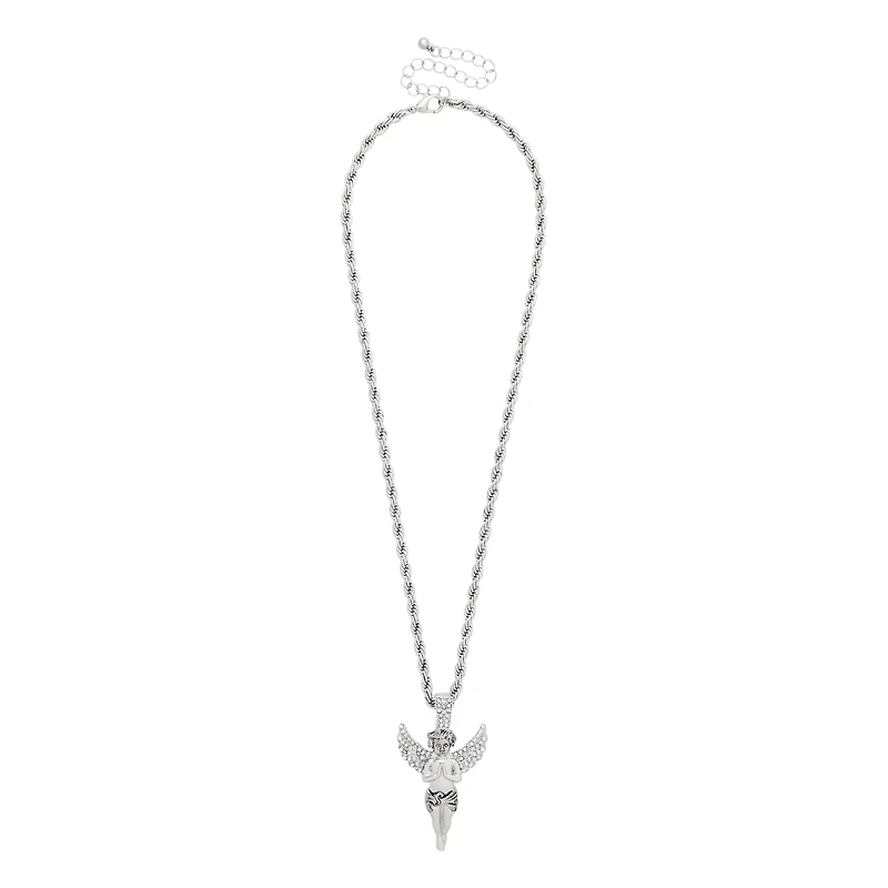 Angel Baby Pendant Chain Necklace