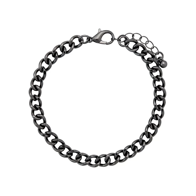 Multi-Pack Pentragram and Cross Chain Bracelets - 5 Pack