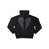 Betty Boop Angel Wings Motorcycle Hoodie