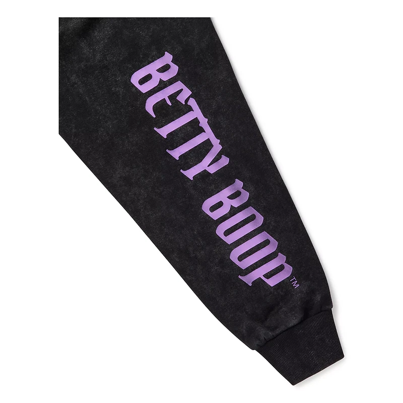 Betty Boop Angel Wings Motorcycle Hoodie