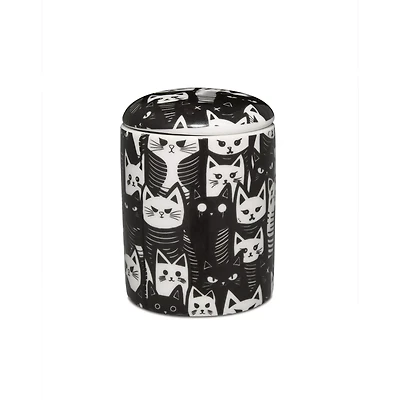 Cat Print Stash Jar - 5 oz.