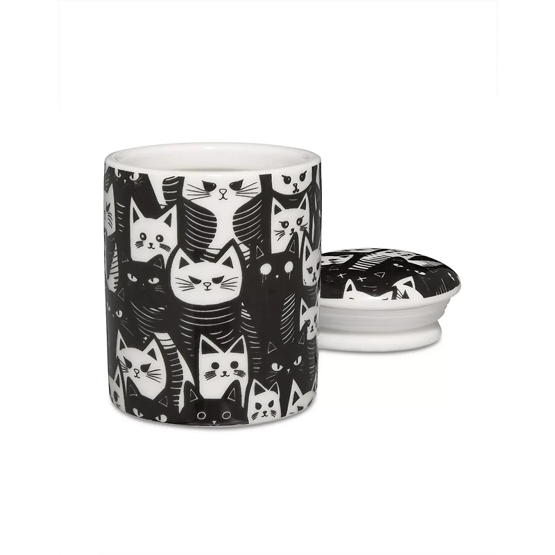 Cat Print Stash Jar - 5 oz.