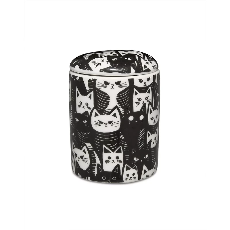 Cat Print Stash Jar - 5 oz.