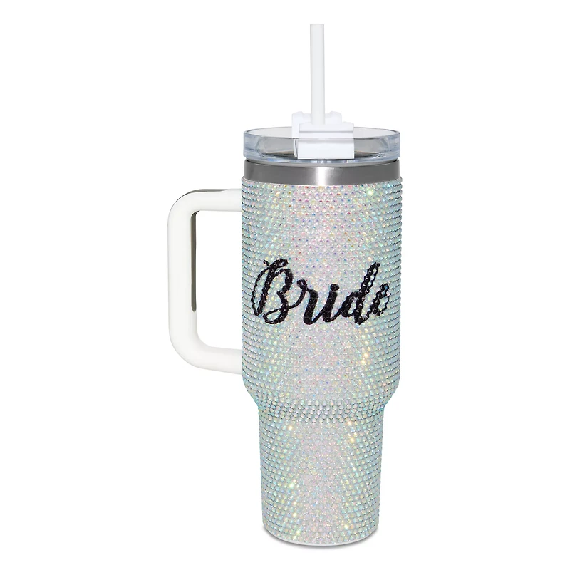Bride Travel Tumbler with Straw - 40 oz.