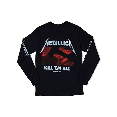Metallica Kill 'Em All Long Sleeve T Shirt