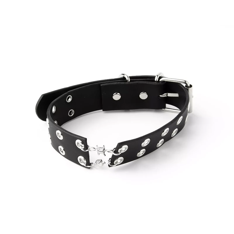Black Barbed Wire Choker Necklace