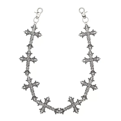 Gothic Cross Wallet Chain